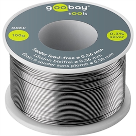 Goobay Loddetin Blyfri 100g 0,56mm